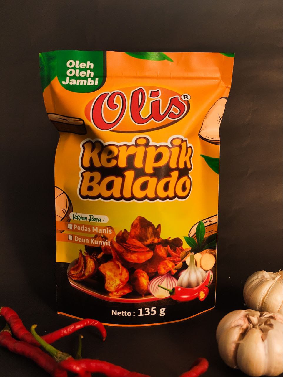 Keripik Singkong Balado Pouch