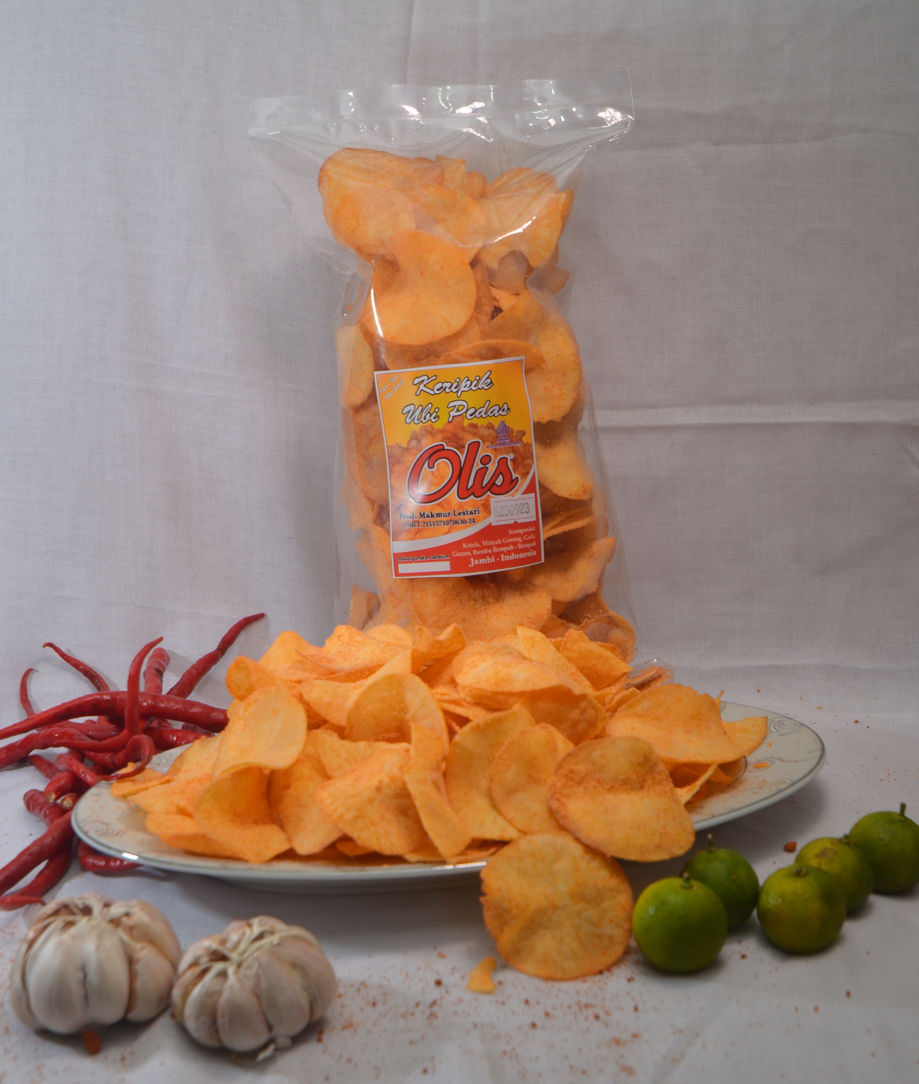 Keripik Ubi Pedas Tabur